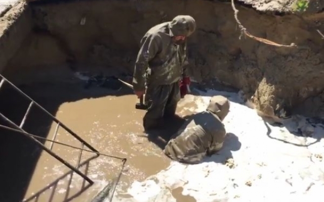 Свой водопад появился в Запорожье (ВИДЕО) Фото № 0 Свой водопад появился в Запорожье (ВИДЕО) Фото № 0