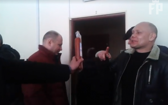 Запорожского экс-регионала накормили Запорожского экс-регионала накормили