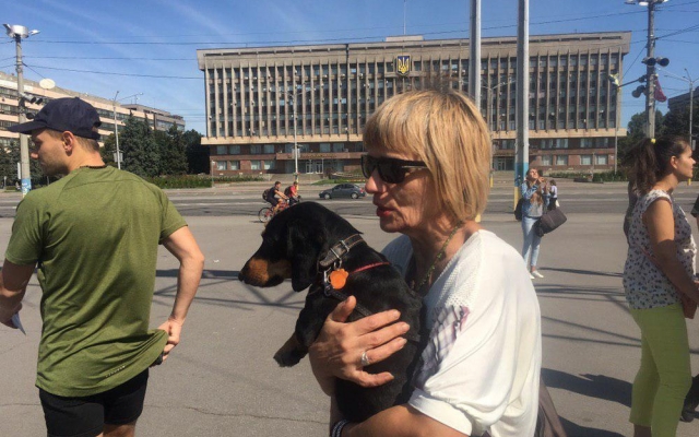 В Запорожье прошел протест в защиту животных (ФОТО) Фото № 4 В Запорожье прошел протест в защиту животных (ФОТО) Фото № 4