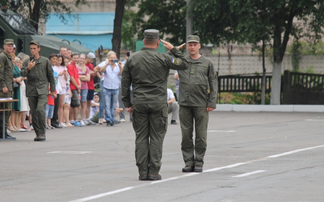 В Запорожье на верность Родине присягнули 120 нацгвардейцев (ФОТО) Фото № 1 В Запорожье на верность Родине присягнули 120 нацгвардейцев (ФОТО) Фото № 1
