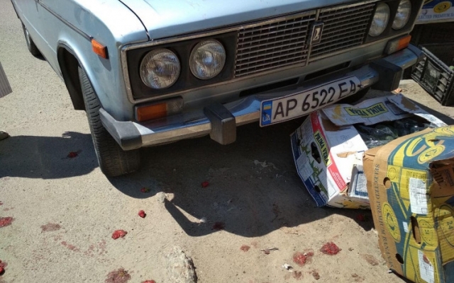 В Запорожье пьяный в стельку водитель В Запорожье пьяный в стельку водитель