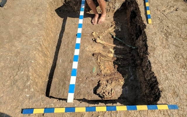 Под Запорожьем археологи нашли скелет из бронзового века (ФОТО) Фото № 4 Под Запорожьем археологи нашли скелет из бронзового века (ФОТО) Фото № 4