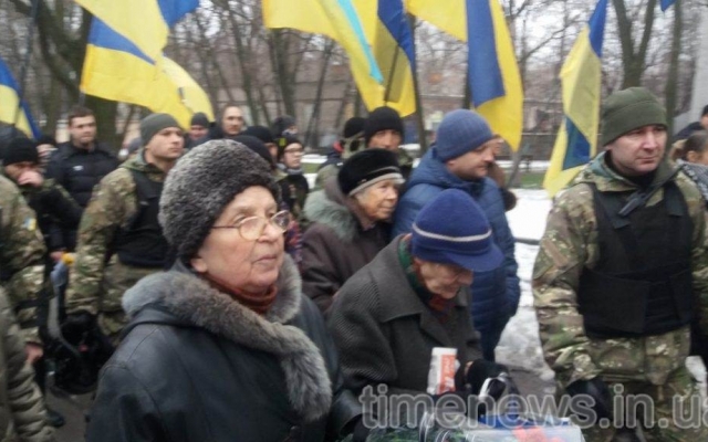 Сегодня в Запорожье одновременно проходила акция Сегодня в Запорожье одновременно проходила акция