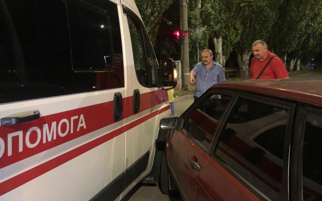 В Запорожской области автомобиль скорой помощи попал в ДТП Фото № 0 В Запорожской области автомобиль скорой помощи попал в ДТП Фото № 0