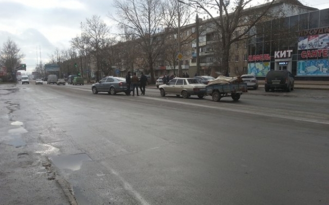 ВАЗ не поделил дорогу с ВАЗ не поделил дорогу с