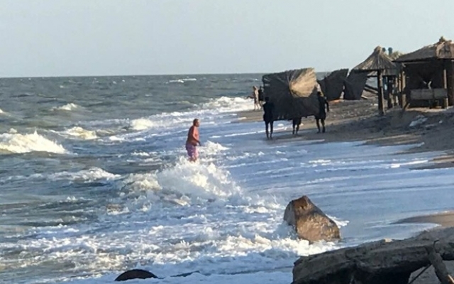 В Бердянске море поглощает и разрушает пляжи (ФОТО) Фото № 3 В Бердянске море поглощает и разрушает пляжи (ФОТО) Фото № 3