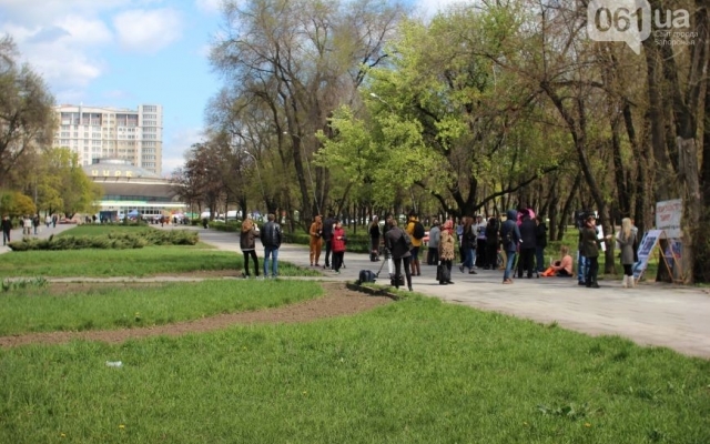 Сегодня в Запорожье прошел необычный митинг Фото № 15 Сегодня в Запорожье прошел необычный митинг Фото № 15