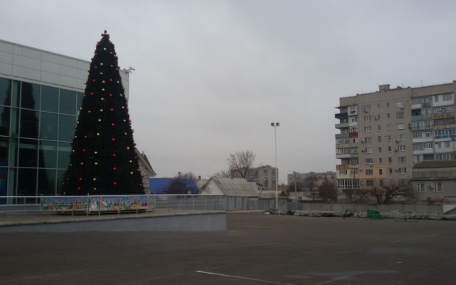 В Запорожской области уже установили елку Фото № 0 В Запорожской области уже установили елку Фото № 0