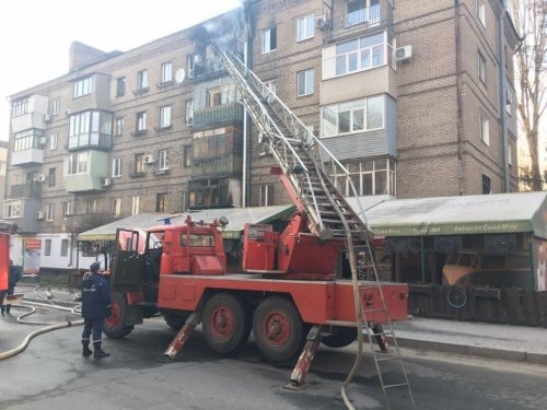 Смотрите: в центре Запорожья серьезный пожар Фото № 2 Смотрите: в центре Запорожья серьезный пожар Фото № 2