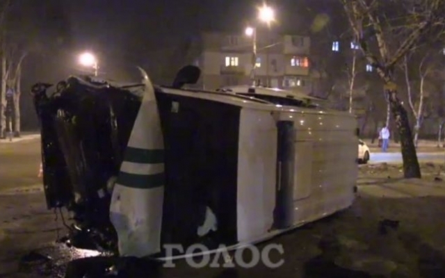 В сети появилось видео вчерашней серьезной аварии Фото № 0 В сети появилось видео вчерашней серьезной аварии Фото № 0