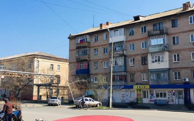 Вопиющий случай: В Запорожской области вывесили флаг РФ (ФОТО) Фото № 2 Вопиющий случай: В Запорожской области вывесили флаг РФ (ФОТО) Фото № 2