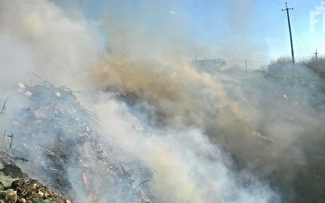 Фото:под Запорожьем огромный пожар на свалке Фото № 2 Фото:под Запорожьем огромный пожар на свалке Фото № 2