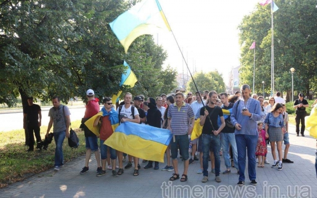 В Запорожье состоялось праздничное шествие (ФОТО) Фото № 1 В Запорожье состоялось праздничное шествие (ФОТО) Фото № 1