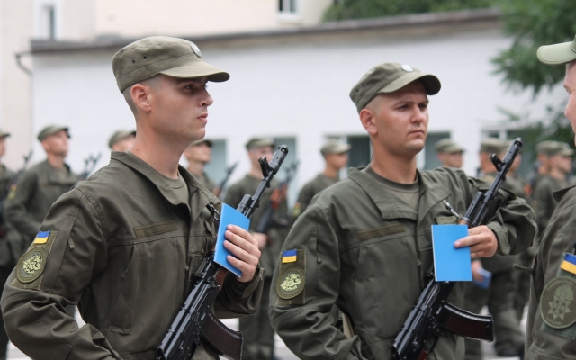 В Запорожье на верность Родине присягнули 120 нацгвардейцев (ФОТО) Фото № 7 В Запорожье на верность Родине присягнули 120 нацгвардейцев (ФОТО) Фото № 7