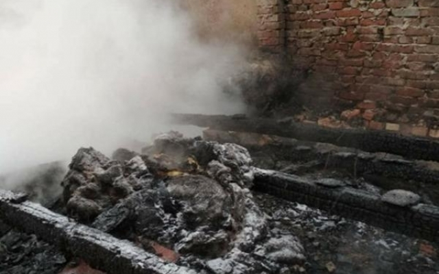 Сегодня утром полностью выгорел дом (ФОТО) Фото № 1 Сегодня утром полностью выгорел дом (ФОТО) Фото № 1