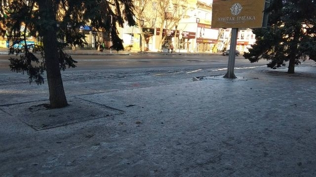Фотофакт: Мелитополь оказался в Фотофакт: Мелитополь оказался в