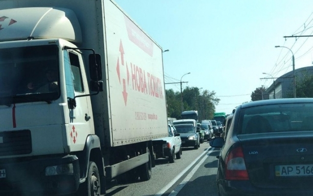 Из-за ДТП возле Из-за ДТП возле