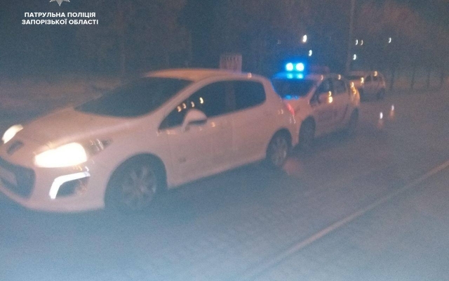 В Запорожье полицейские гнались за В Запорожье полицейские гнались за