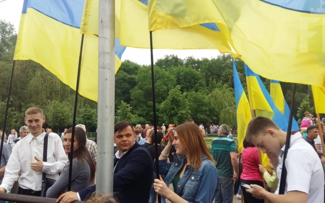 Фоторепортаж: Как проходит празднование Дня Победы в Запорожье Фото № 9 Фоторепортаж: Как проходит празднование Дня Победы в Запорожье Фото № 9