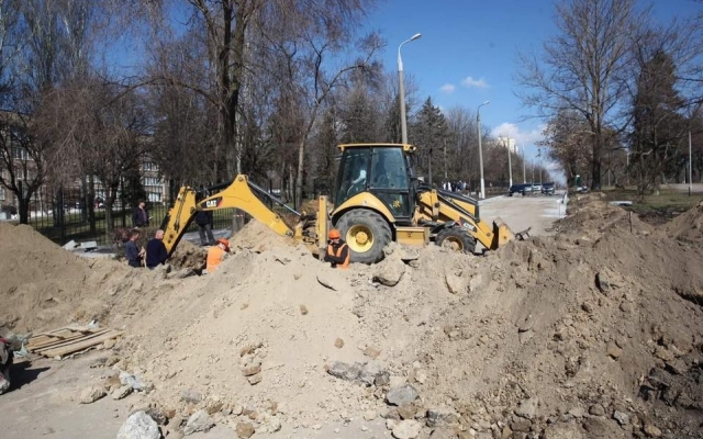 В Запорожье начали реконструкцию проспекта Маяковского (ФОТО) Фото № 2 В Запорожье начали реконструкцию проспекта Маяковского (ФОТО) Фото № 2