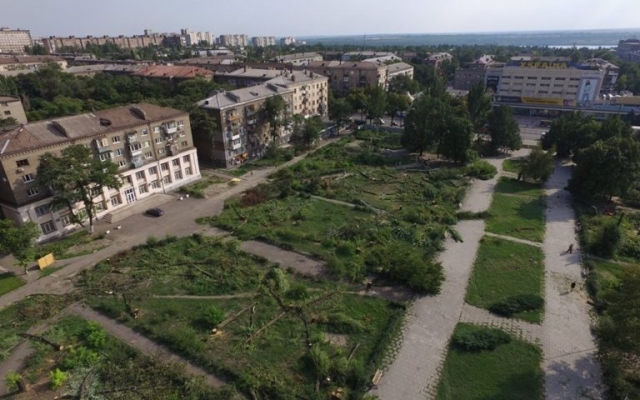 Вырубленный парк показали с высоты птичьего полета (ФОТО) Фото № 3 Вырубленный парк показали с высоты птичьего полета (ФОТО) Фото № 3
