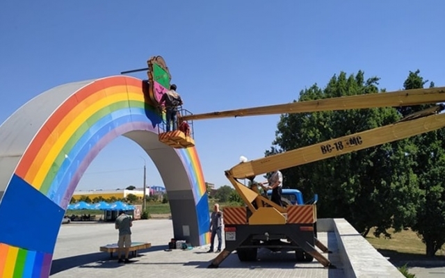 В Запорожье вандалы В Запорожье вандалы