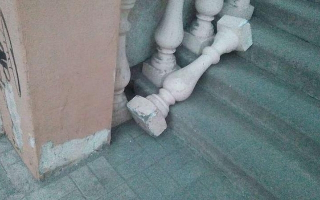 В Бердянске вандалы испортили В Бердянске вандалы испортили