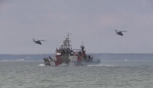 В акватории Азовского моря прошли военные учения (ВИДЕО) Фото № 0 В акватории Азовского моря прошли военные учения (ВИДЕО) Фото № 0