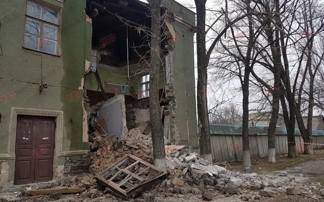 В Запорожской области обрушилось здание (ФОТО) Фото № 2 В Запорожской области обрушилось здание (ФОТО) Фото № 2