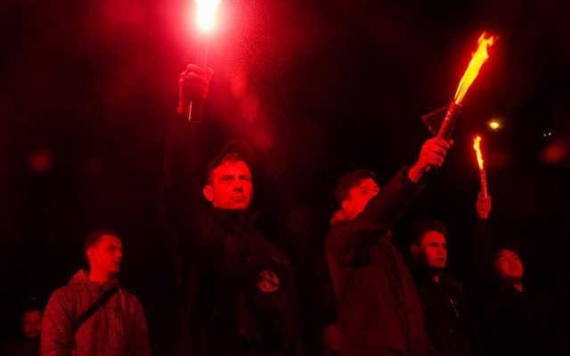 В Запорожье представители «Нацкорпуса» собрались у здания «СБУ» с протестом (ФОТО) Фото № 1 В Запорожье представители «Нацкорпуса» собрались у здания «СБУ» с протестом (ФОТО) Фото № 1