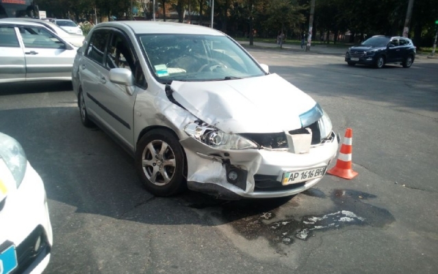 В центре Запорожья произошло В центре Запорожья произошло