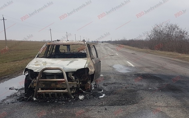 ЧП на автодороге возле Бердянска: из пылающего авто выскакивали пассажиры (ФОТО, ВИДЕО) Фото № 1 ЧП на автодороге возле Бердянска: из пылающего авто выскакивали пассажиры (ФОТО, ВИДЕО) Фото № 1