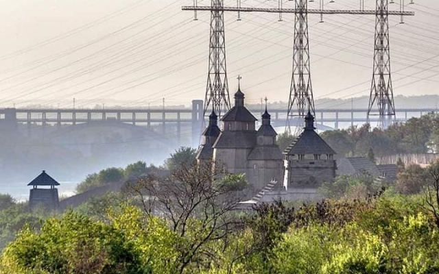 Альтернативный взгляд: Запорожцев порадовали новыми уникальными снимками города Фото № 1