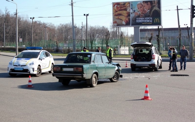 Видео с места ДТП в центре Запорожья Фото № 0 Видео с места ДТП в центре Запорожья Фото № 0