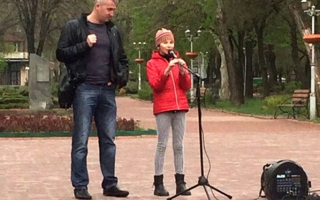 Фото: в центре Запорожья провели оригинальную акцию Фото № 3 Фото: в центре Запорожья провели оригинальную акцию Фото № 3
