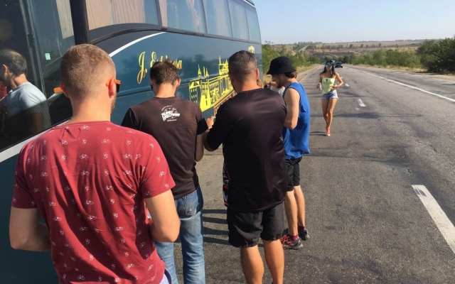 Под Запорожьем ДТП: У автобуса с пассажирами взорвалась шина (ФОТО) Фото № 0 Под Запорожьем ДТП: У автобуса с пассажирами взорвалась шина (ФОТО) Фото № 0