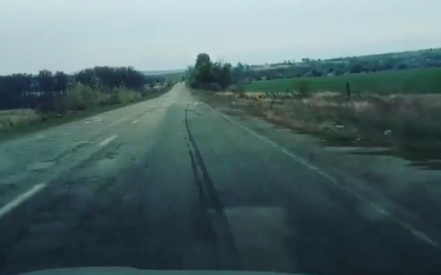 Водитель снял на видео Водитель снял на видео
