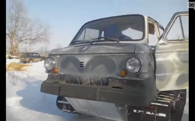 Автомобиль запорожца ездит без колес (ФОТО, ВИДЕО) Фото № 2 Автомобиль запорожца ездит без колес (ФОТО, ВИДЕО) Фото № 2