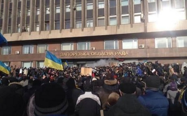 Запорожские активисты приурочили митинг к дате разгона местного майдана Фото № 0 Запорожские активисты приурочили митинг к дате разгона местного майдана Фото № 0