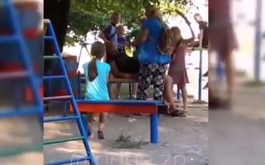 В Запорожье на площадке произошла драка на глазах у детей (ВИДЕО) Фото № 0 В Запорожье на площадке произошла драка на глазах у детей (ВИДЕО) Фото № 0