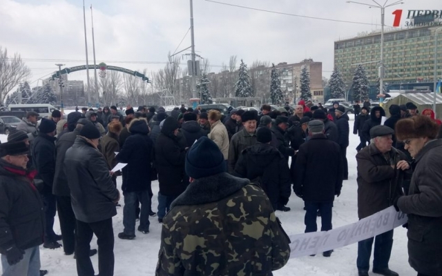 Под ОГА митинговали силовики (ФОТО) Фото № 2 Под ОГА митинговали силовики (ФОТО) Фото № 2