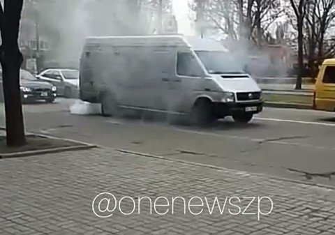 В центре Запорожья В центре Запорожья