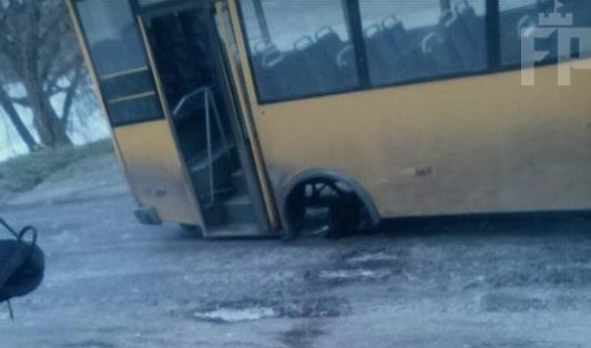 В Запорожье автобус снова В Запорожье автобус снова