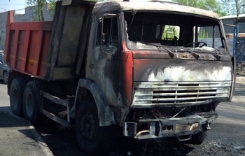 На запорожской трассе сгорел грузовик Фото № 0 На запорожской трассе сгорел грузовик Фото № 0