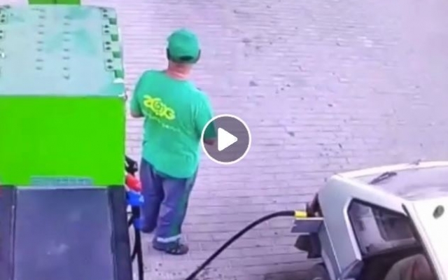 Забывчивый водитель вырвал бензоколонку на заправке (ВИДЕО) Фото № 0 Забывчивый водитель вырвал бензоколонку на заправке (ВИДЕО) Фото № 0