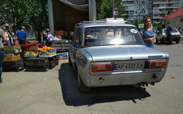 В Запорожье пьяный в стельку водитель В Запорожье пьяный в стельку водитель