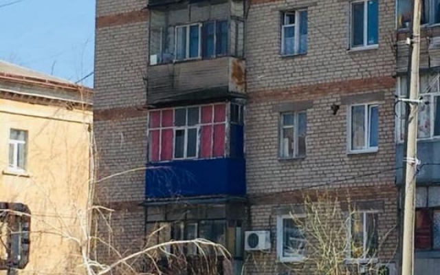 Вопиющий случай: В Запорожской области вывесили флаг РФ (ФОТО) Фото № 1 Вопиющий случай: В Запорожской области вывесили флаг РФ (ФОТО) Фото № 1