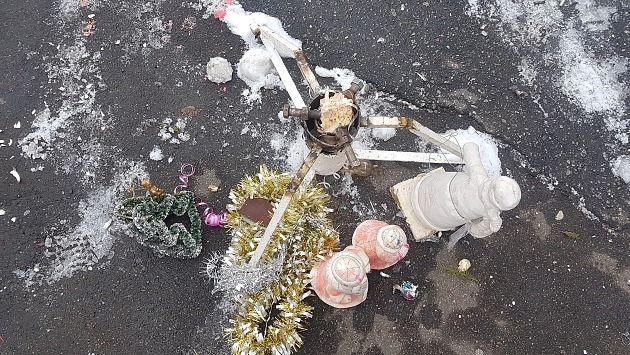 В Бердянске пропал символ Нового Года (ФОТО) Фото № 1 В Бердянске пропал символ Нового Года (ФОТО) Фото № 1