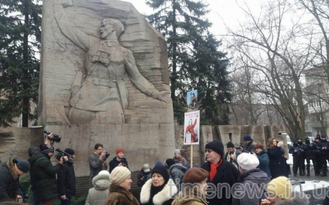 Сегодня в Запорожье одновременно проходила акция Сегодня в Запорожье одновременно проходила акция