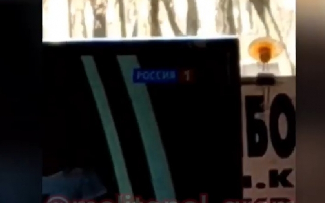 Под Запорожьем в маршрутке транслировали Под Запорожьем в маршрутке транслировали